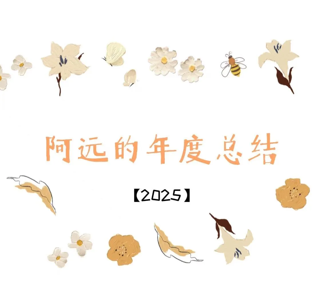 阿远的2025年年度总结